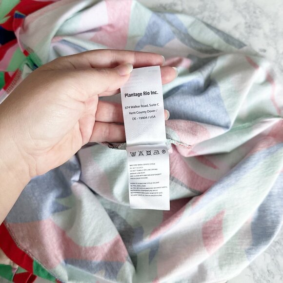 FARM Rio Colorful Abstract Midi Dress - Picture 12 of 15